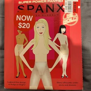 Brand New in Package!  Spank Super Power Panties